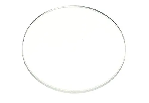Uhrenglas Ersatzglas Mineralglas Flach Stärke 2,0 mm Ø 20-40 mm Eichmüller (34,5 mm)