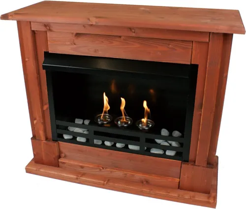 Kaminbau Mierzwa Echtfeuer-Dekokamin Emily Premium - Eleganter Dekokamin mit Bio-Ethanol und Brenngel, manuelle Bedienung, wahlweise mit Sicherheitsglas. In Ihrer Wunschfarbe, ideal für gemütliche Abende.