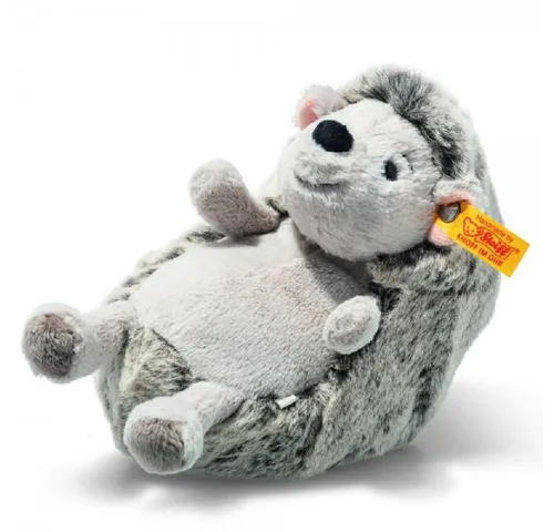 Steiff 074387 Soft Cuddly Friends Hedgy Igel, SEASAME, 16cm - Stofftier & Teddybär, treuer Kuschel- und Spielkamerad, pflegeleicht und waschbar, geprüfte Qualität für ein Leben lang Freude.