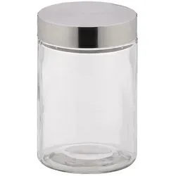 Vorratsdose Bera Glas transparent 17,0cm 11,0cmØ 1,2l