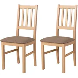 Leaf Design Stuhl, Sonoma Eiche, Bronze, Holz, Echtholz,Buche, Holz Optik, 43x94x40 cm, Esszimmer, Stühle, Esszimmerstühle, Vierfußstühle