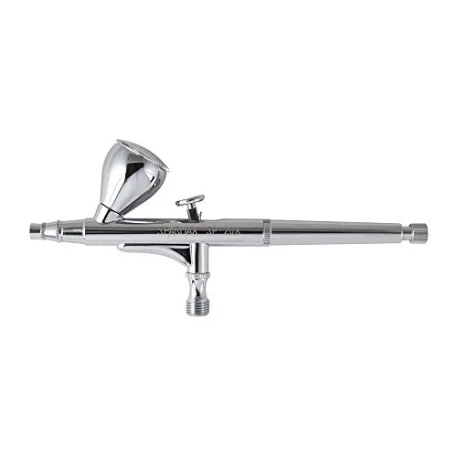Sparmax SP-20 Airbrush mit Schwerkraftfunktion, Chrom, 0,2 mm