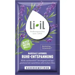 Li-iL Badesalz Lavendel Ruhe+Entspannung 80 g
