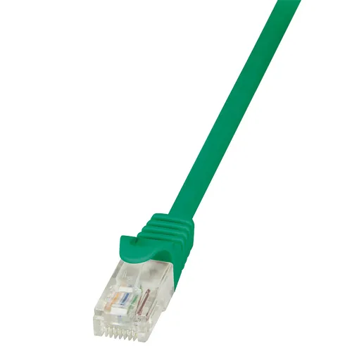 LogiLink CAT 5e Patchkabel U/UTP grün 10 m