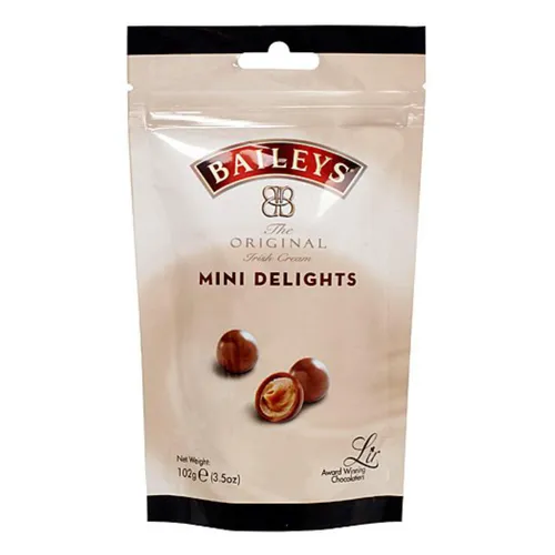 Baileys Chocolate Mini Delights 102g Beutel - Feine Schokolade: Köstliche Baileys Schokoladenminiaturen für unwiderstehlichen Genuss, perfekt für besondere Anlässe.