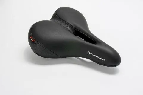 P&P City Sattel Luftikus Neo City | Maße: 270 x 215 mm | schwarz