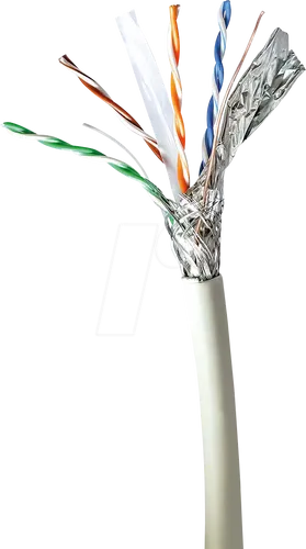 N CCBG8538GY100S - Cat.6a S/FTP Netzwerkkabel - Patchkabel, Netzwerkkabel (Ringware) | 100 m CAT6a S/FTP Kabel mit geschirmten Adern für optimale Signalübertragung und Schutz vor Störungen, ideal für Hochgeschwindigkeitsnetzwerke.