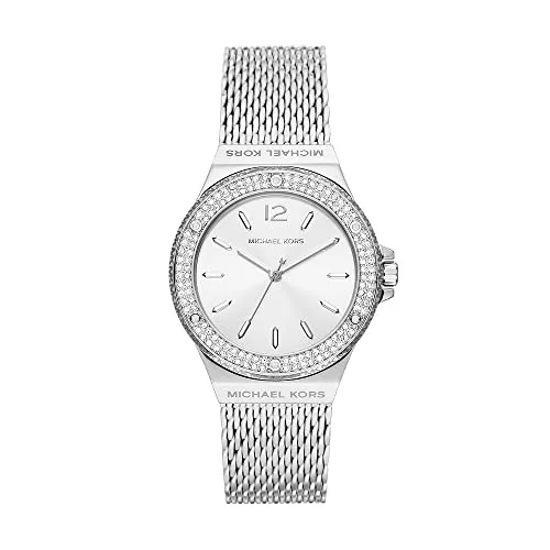 Michael Kors MK7337 Damen Armbanduhr - Elegante Armbanduhr für Damen mit 37-mm-Gehäuse, robustem Mineralglas und stilvollem Edelstahlgehäuse - perfektes Accessoire für jeden Anlass.