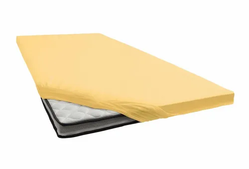 Janine Spannbettlaken TOPPER 5001 - Spannbettlaken für Topper-Matratzen, hochelastisch mit perfektem Sitz. Angenehm weich, hautsympathisch und pflegeleicht – ideal für einen komfortablen Schlaf.