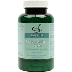 Magnesium 400 Kapseln 120 St - rezeptfrei, von 11 A Nutritheke GmbH, unterstützt die Muskel- und Nervenfunktion