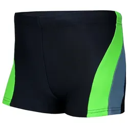 Aquarti Badeshorts Aquarti Jungen Badehose Schwimmhose Seitliche Paspel Kinder Badeshorts grau|grün|schwarz 164
