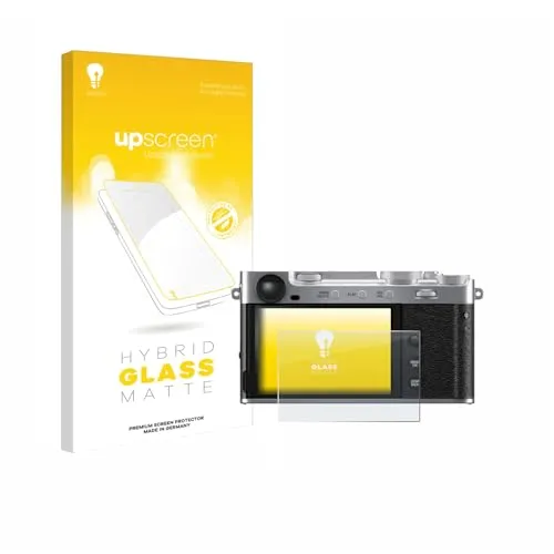 upscreen Entspiegelungs-Schutzglas für Fujifilm X-E5 Schutzfolie Panzer Folie Glas Matt [Extrem Kratzfest 9H, Anti-Reflex, Anti-Fingerprint]