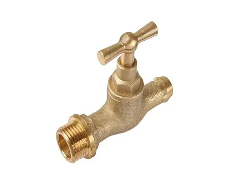 SCHLÖSSER Entleerungsventil, gerader Auslauf Oberfläche Messing 1833 1/2''