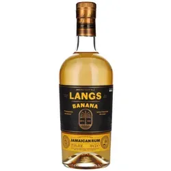 Langs Banana Jamaican Spirit Drink 37,5% Vol. 0,7l von Langs