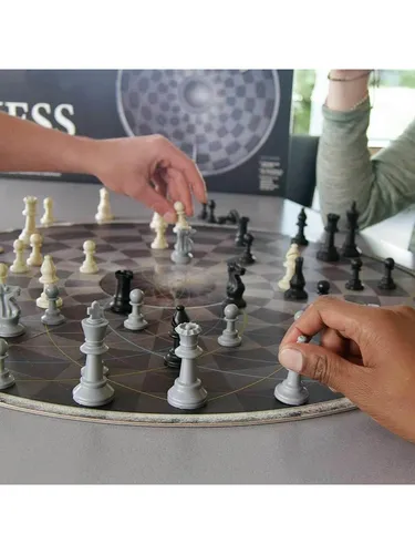 MikaMax Schach für 3 Personen – Cooles Design für strategischen Spielspaß