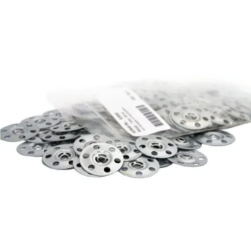 Dämmstoffteller Dämmstoffhalter Dübelteller Metall feuerverzinkt Ø36mm, 100 Stck