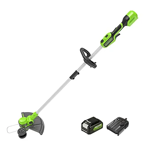 Greenworks 24V Akku Rasentrimmer G24LT30K2 in grün von Greenworks