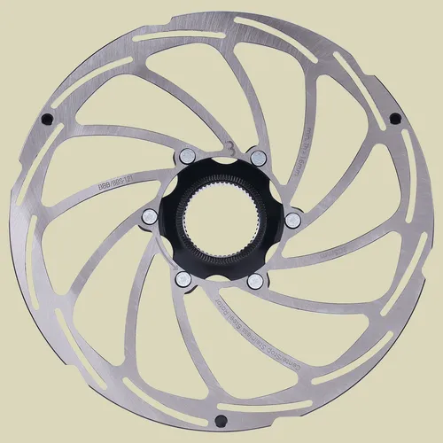 BBB Cycling BBS-121 Bremsscheibe CenterStop 220 mm - Silber - Hochwertige Bremsscheibe für optimale Bremsleistung, ideal für anspruchsvolle Radfahrer und Mountainbiker.