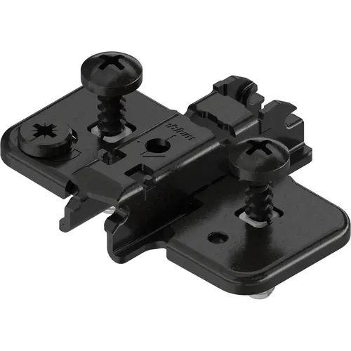 BLUM CLIP ONYX Exzenter Kreuzmontageplatte, Stahl, EXPANDO, Distanz 3 mm