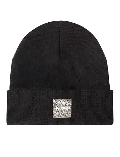 Occulto Herren & Damen Winter Mütze (Model: Eli), Beanie Leo Schwarz