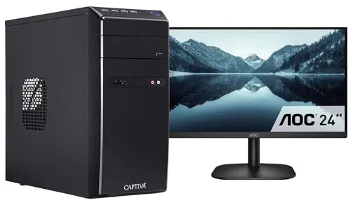 Captiva Business PC Bundle R75-514|R5 5600G|32GB DDR4|Radeon|1 TB|24