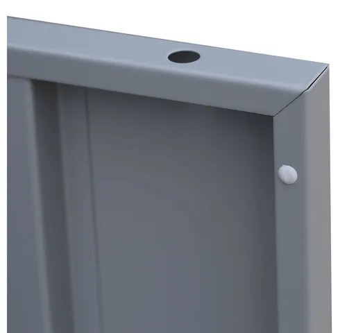 Steelboxx Fächerschrank 6 Fächer - Vielseitiger Wertfachschrank mit 6 Fächern, ideal für Umkleideräume und Sozialräume, komplett montiert und aus langlebigem Stahl für höchste Sicherheit.