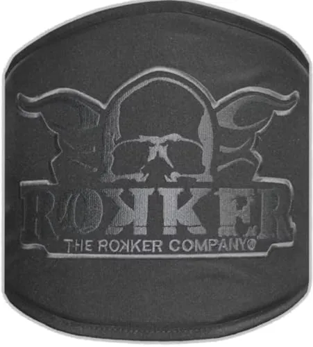 Rokker Kidney Classic Nierengurt, schwarz, Größe L für Männer - Nierengurt für Männer, individuell einstellbar mit Klettverschluss und atmungsaktivem 3D Netzfutter für optimalen Tragekomfort.