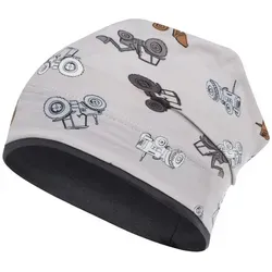 Smarilla Jerseymütze Übergangsmütze Jungenmütze Beanie Baumwolle beige|braun|grau 50/52