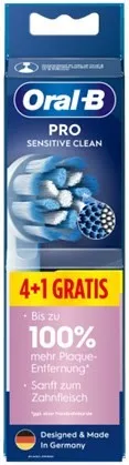 Oral-B Ersatz-Zahnbürste EB Pro Sensitive Clean (4+1)