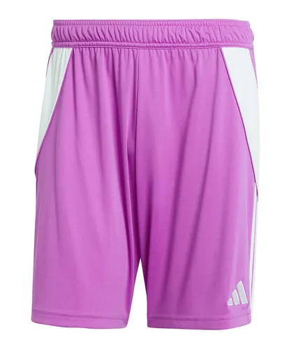 adidas Performance Tiro 24 Short Herren Shorts lila - Trainingsbekleidung für Fußball, ausgestattet mit AEROREADY Technologie für optimale Feuchtigkeitsregulierung und Komfort während des Spiels.