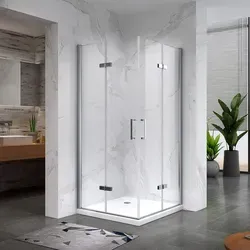 i-flair Falttür Duschkabine 70x70 cm – Elegante Ecklösung aus Sicherheitsglas - Die i-flair Duschkabine bietet eine stilvolle Ecklösung mit platzsparender Falttechnik. Ideal für kleine Badezimmer, besticht sie durch hochwertigen Aluminiumrahmen und einfache Reinigung dank Nano-Beschichtung.