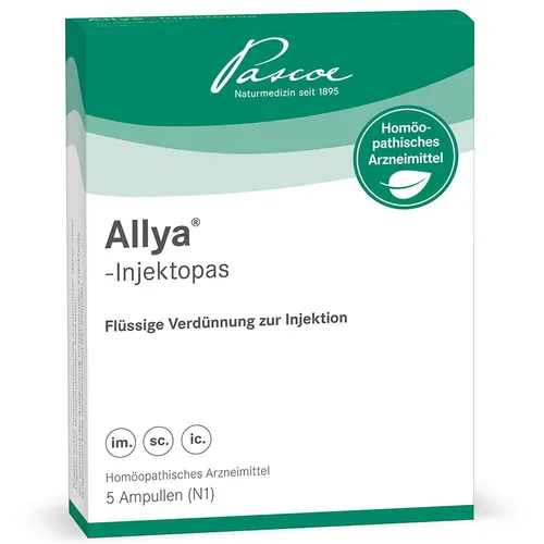 Allya-Injektopas 5 St von Pascoe pharmazeutische Präparate