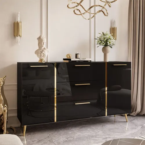 Buffets & Sideboards Schwarz von yourhouse24