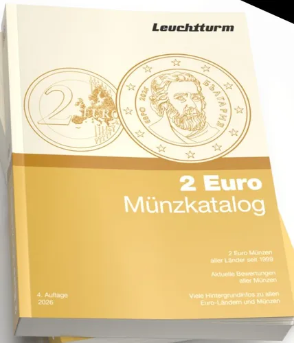 Leuchtturm Jagd auf den Euro-Schatz 2025 - Münzkatalog für Sammler, bietet umfassende Informationen zu Euro-Münzen und deren Wert, ideal für leidenschaftliche Münzsammler.