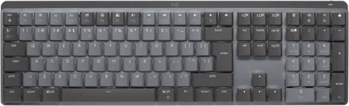 Logitech MX Mechanical Wireless Illuminated Performance Keyboard - Gaming Tastaturen mit tactile Tasten, schlankem Profil und bis zu 10 Metern Reichweite für ein optimales Spielerlebnis.