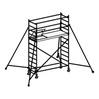 Hymer Fahrgerüst mit Ausleger von HYMER