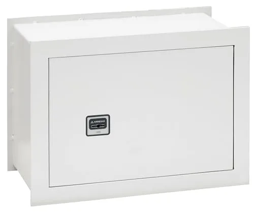 ARREGUI Ideal-5 271350 Wandtresor zum Einmauern - Sicherer Wandtresor mit 5 mm starker Front und Doppelbart Sicherheitsschloss. Ideal für Zuhause, mit 17 Litern Fassungsvermögen und anwenderfreundlicher Schlüsselbedienung.