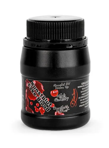 Metamorph Theaterschminke Verkrustendes Kunstblut 250 ml, Theaterblut, das beim Trockenen Krusten bildet