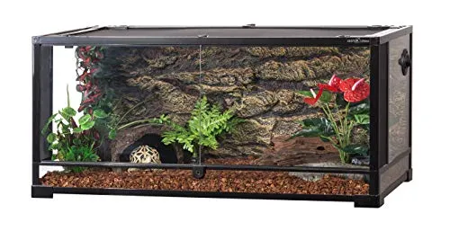 ReptiZoo Glas-Terrarium 91,5x46x46 cm, zerlegbar von REPTI ZOO