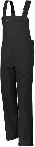 Qualitex Arbeits-Latzhose BW 270 (76, Schwarz)