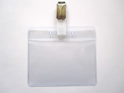 Ausweishülle, Kartenhülle, Ausweishalter, EC Kartenhalter mit Clip 5 x