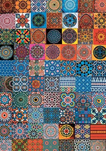 Piatnik Puzzle Farbenfrohe Kollage von Piatnik