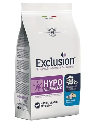 Exclusion Hypoallergen Fisch Und Kartoffeln Medium Large 2 Kg