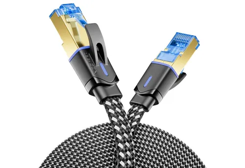 Netzwerkkabel Schwarz von deleyCON