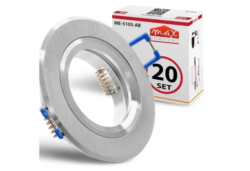 Maxkomfort Einbauleuchte Einbaustrahler 5105, ohne Leuchtmittel, Einbauleuchte