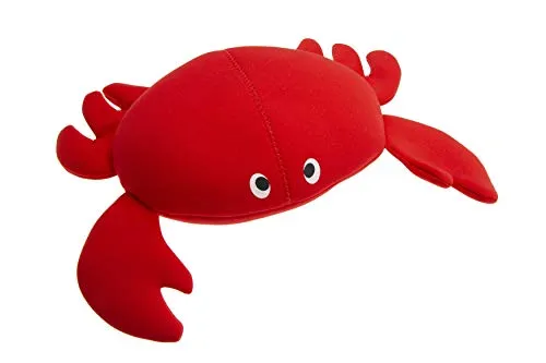 Karlie Neopren Hundespielzeug L: 30 cm B: 23 cm H: 9 cm rot Crabsy