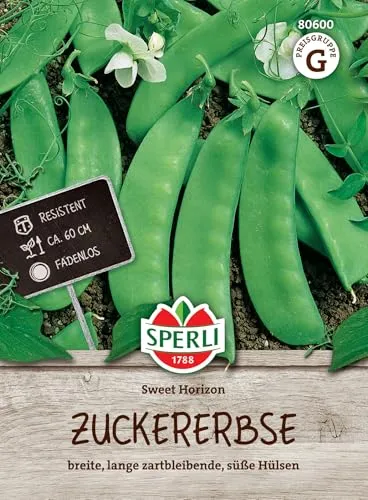 Sperli Zuckererbsensamen Sweet Horizon 80600 von SPERLI