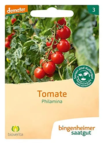 Produktbild Bingenheimer Saatgut Tomate Philamina demeter bio für ca. 25 Pflanzen