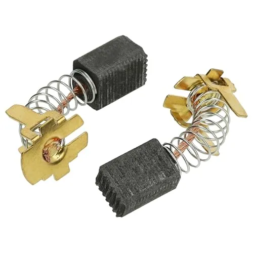 vhbw 2x Kohlebürste 10 x 7,5 x 6,6 mm kompatibel mit Hitachi DH14DL, DH14DMR, DH14DSL, DH18DL, DH18DMR, DH18DSL Elektrowerkzeug + Feder