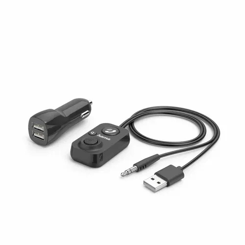 Hama 00014167 Freisprecheinrichtung Schwarz 5.1 - Hochwertige Freisprechanlage für komfortables Telefonieren im Auto, ideal für sicheres Fahren